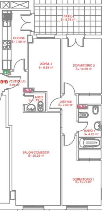 3Br Apartment With Parking And Patio In The Center By Rems マラガ エクステリア 写真
